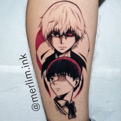 Tatuagem Kaneki - Tokyo Ghoul
