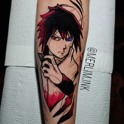 Tatuagem Sasuke - Naruto