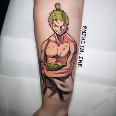 Tatuagem Zoro - One Piece