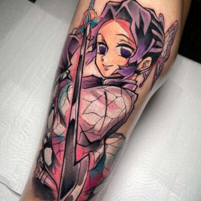 Shinobu Demon Slayer Tattoo